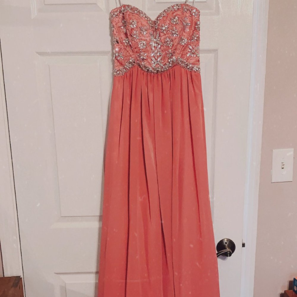 B. Darlin Pink Formal/Prom Dress - Size 3/4